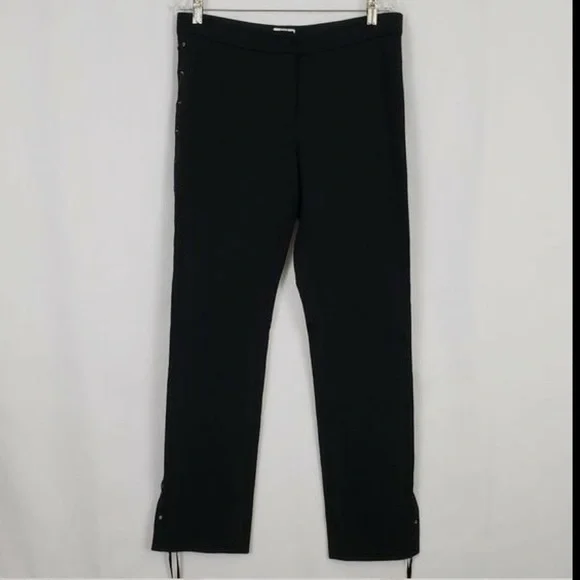 Wolford biker trousers, lace up sides, size 34 - Picture 2 of 10